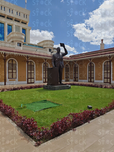 Green Garden in Front of De Lesseps House