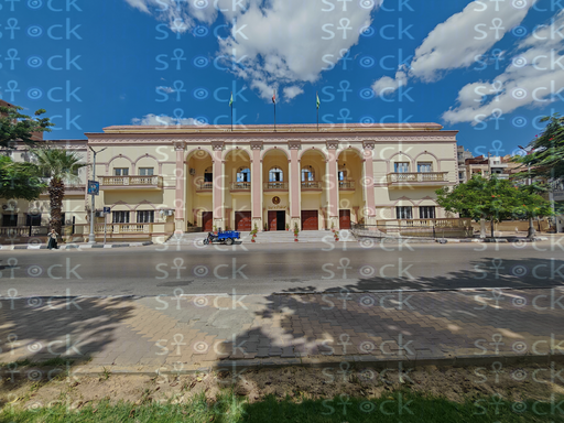 Governorate Palace of Ismailia with Arched Windows