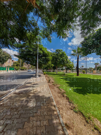 Open Garden beside Ismailia Corniche