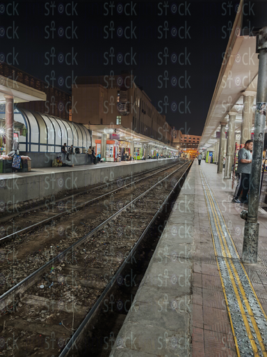 Empty Tracks Before Departure – Ramses Station 