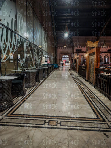 Pathway to the Trains