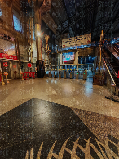 The Platform Entrance from the Main Hall – Cairo Ramses