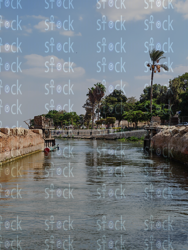 Qanater Al-Khayriyah Garden – Greenery and Historic Walls