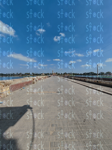 فرع رشيد للنيل – منظر من ممشى القناطر