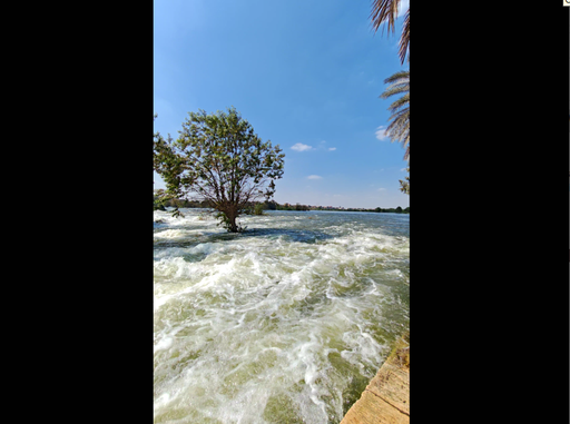 Waterfalls in Qanater El Khayreya, Rashid branch, Qalyubia